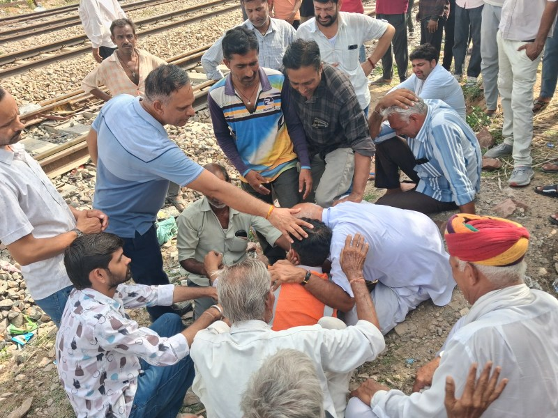 नागौर में दर्दनाक हादसा: चलती ट्रेन से गिरकर छात्र अमित दाधीच की मौत