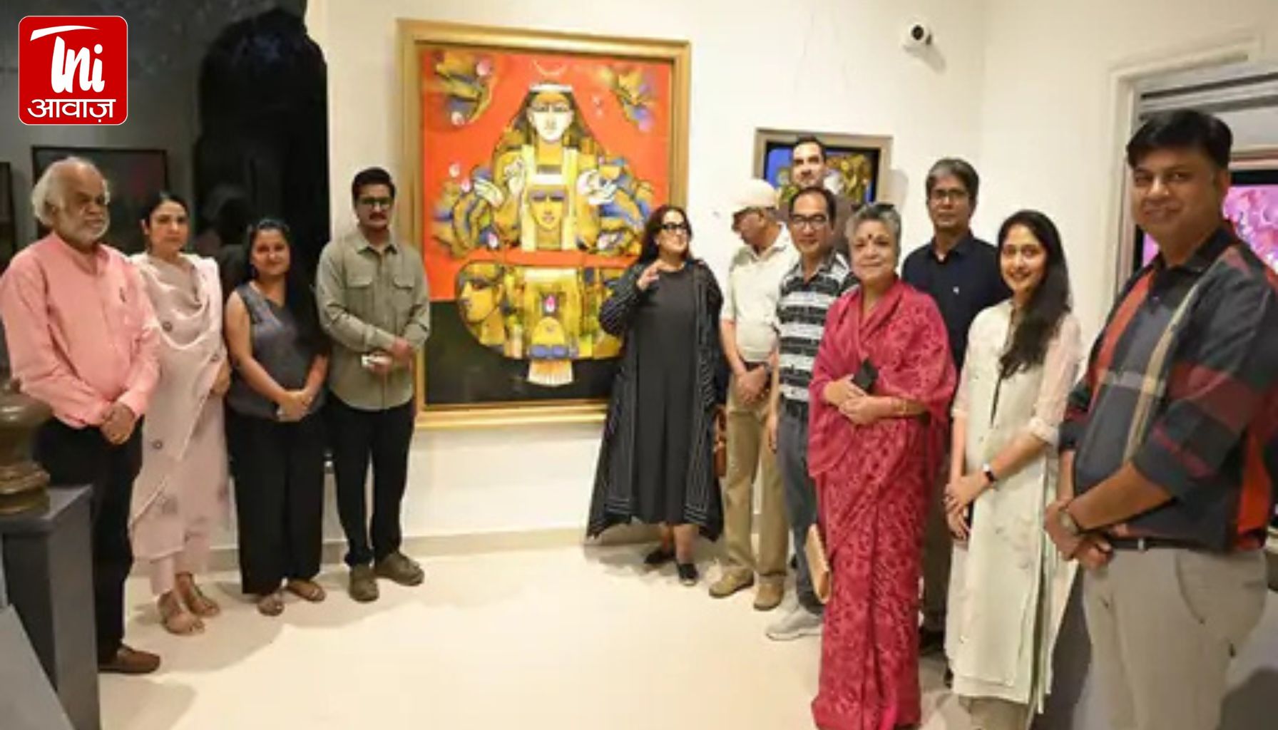'रूह रंग' एग्जीबिशन में झलकी फ्यूगरेटिव और कंटेम्परेरी कला की विविध छटा: 23 कलाकारों की 31 कलाकृतियां बनीं आकर्षण का केंद्र