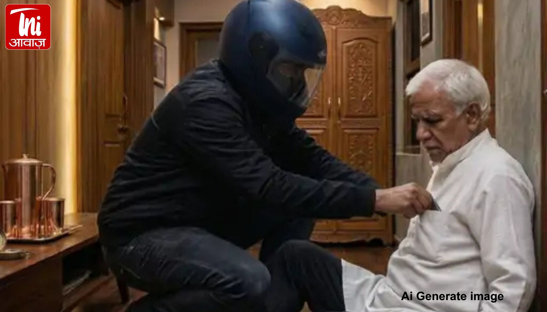 जयपुर में दिनदहाड़े सनसनी: रिटायर्ड कर्नल को बेहोश कर बांधा, घर से 2.20 लाख लूटकर फरार बदमाश!