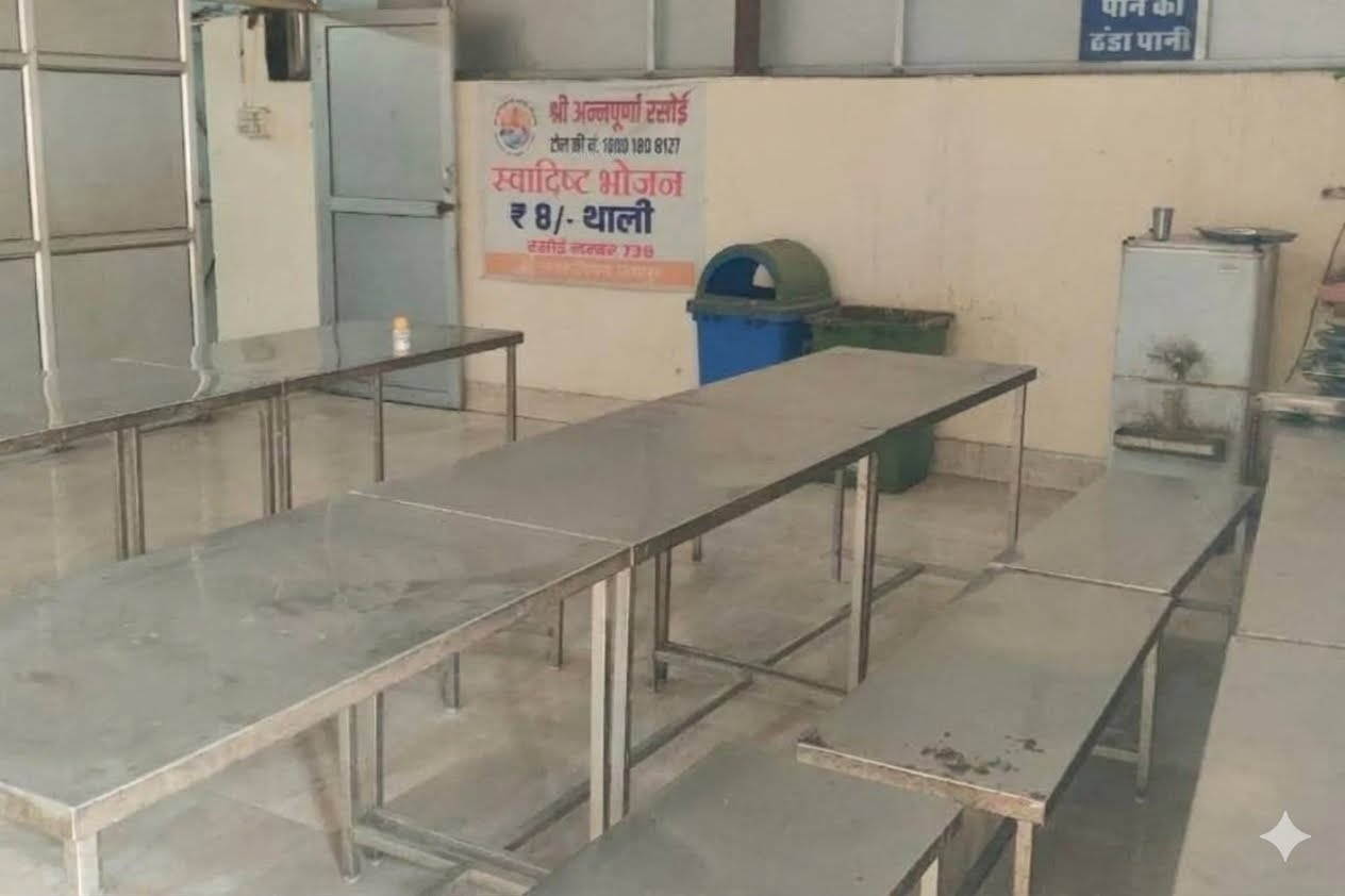 जयपुर में अन्नपूर्णा रसोई योजना पर संकट, कई केंद्रों पर लटके ताले