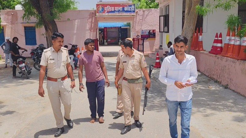 कोटड़ी में बड़ी वारदात नाकाम, घायल ASI ने आरोपी को दबोचा