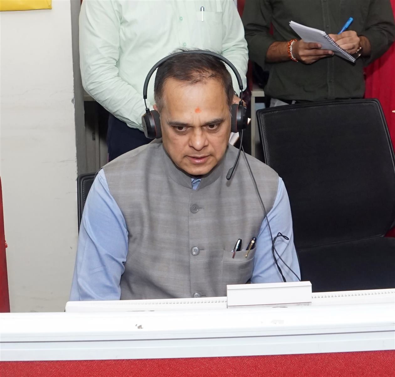 राजस्थान संपर्क पोर्टल का मुख्य सचिव ने किया निरीक्षण, किसानों की शिकायतों के जल्द निस्तारण के निर्देश
