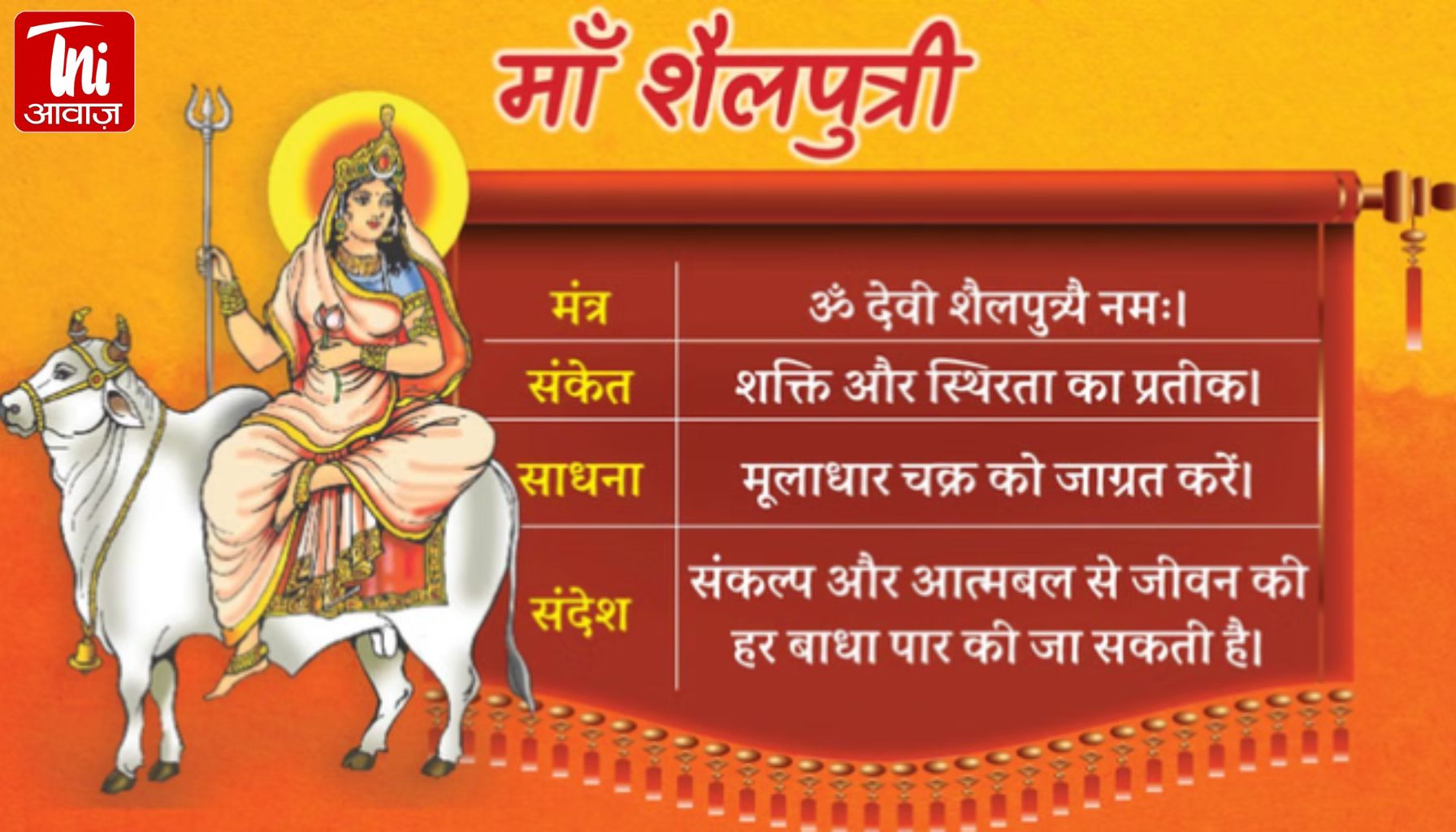 चैत्र नवरात्रि 2026 शुरू: पहले दिन करें मां शैलपुत्री की पूजा, जानिए विधि, मंत्र और चमत्कारी लाभ