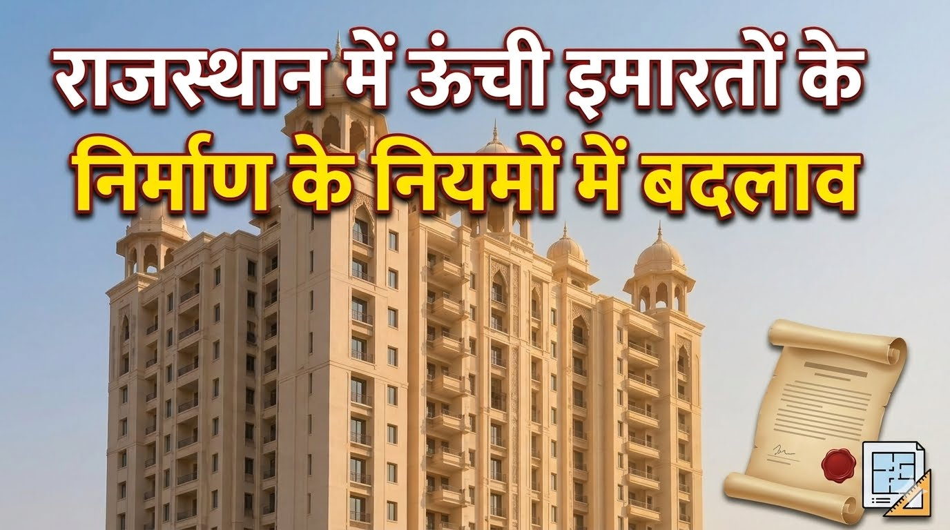 राजस्थान में ऊंची इमारतों के निर्माण के नियमों में बदलाव