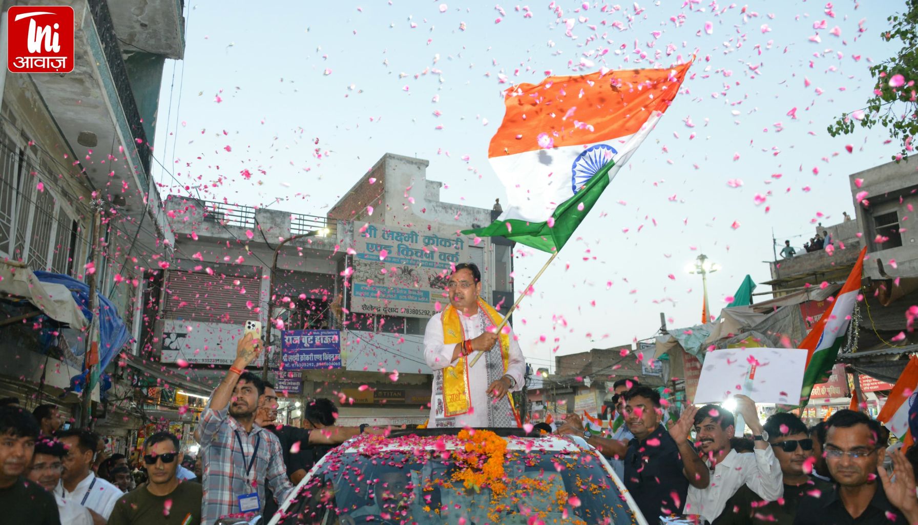 सीएम भजनलाल शर्मा के नेतृत्व में सांगानेर में निकली तिरंगा यात्रा, मां भारती का गौरव बढ़ाने का संदेश
