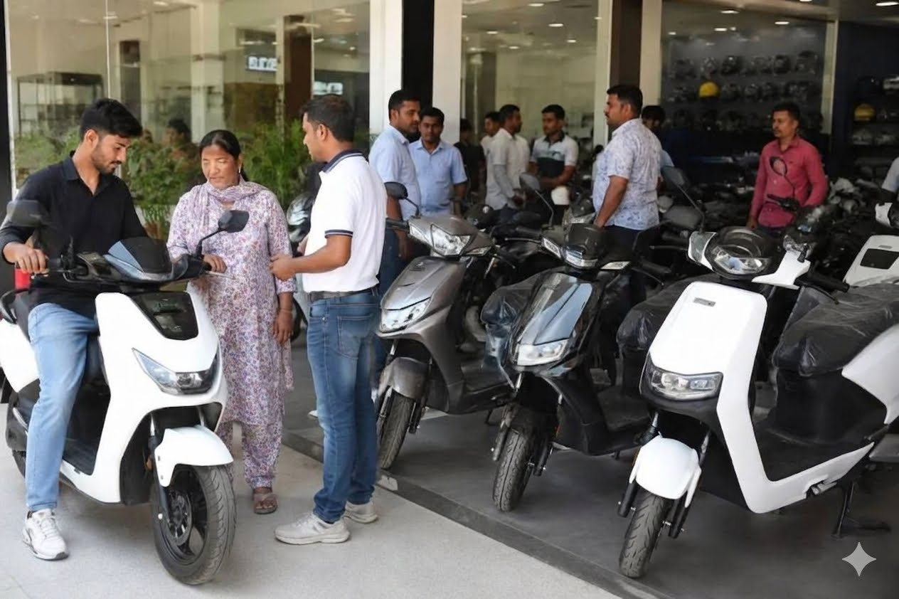 भरतपुर में इलेक्ट्रिक वाहनों का बढ़ा क्रेज, 125 करोड़ का कारोबार