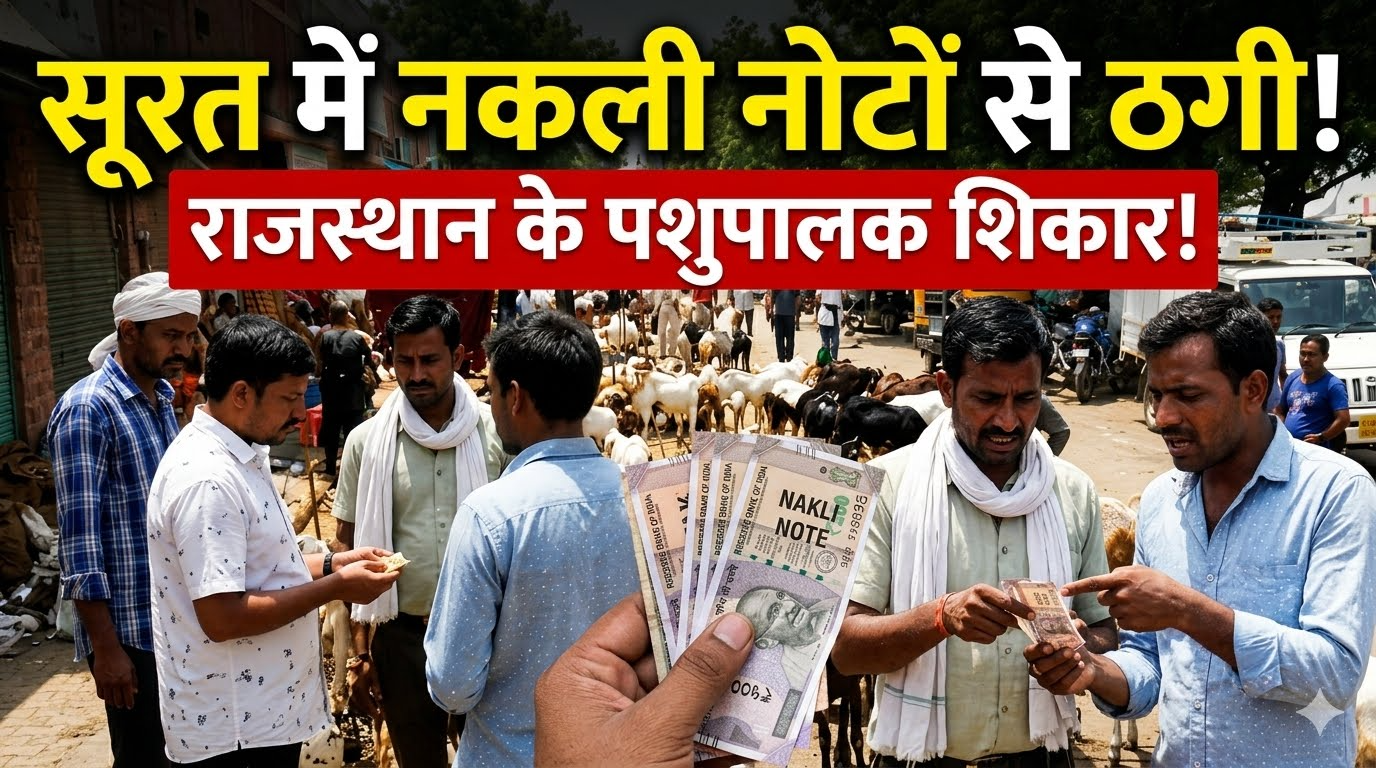 सूरत में नकली नोट से बकरीद व्यापारियों की ठगी, राजस्थान के पशुपालक शिकार