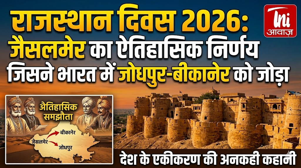 : राजस्थान दिवस 2026: जैसलमेर का ऐतिहासिक निर्णय जिसने भारत में जोधपुर-बीकानेर को जोड़ा