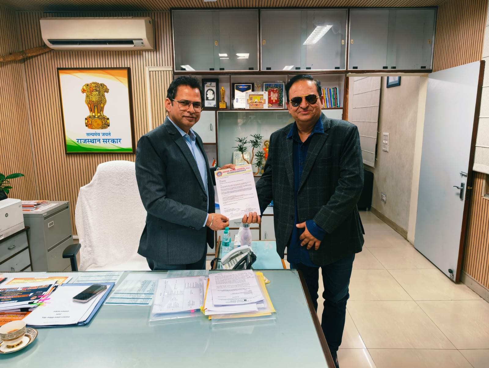 जयपुर: डिजिटल पत्रकार से अभद्रता पर बड़ा एक्शन! इंडियन मीडिया काउन्सिल ने DIPR आयुक्त को सौंपा ज्ञापन, जांच की मांग तेज