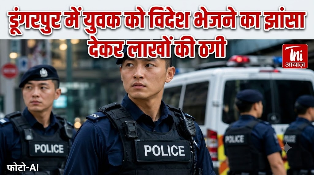 डूंगरपुर में युवक को विदेश भेजने का झांसा देकर लाखों की ठगी