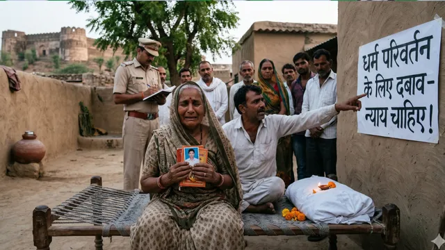 टोंक में 17 वर्षीय किशोर की मौत, धर्म परिवर्तन के दबाव के आरोप