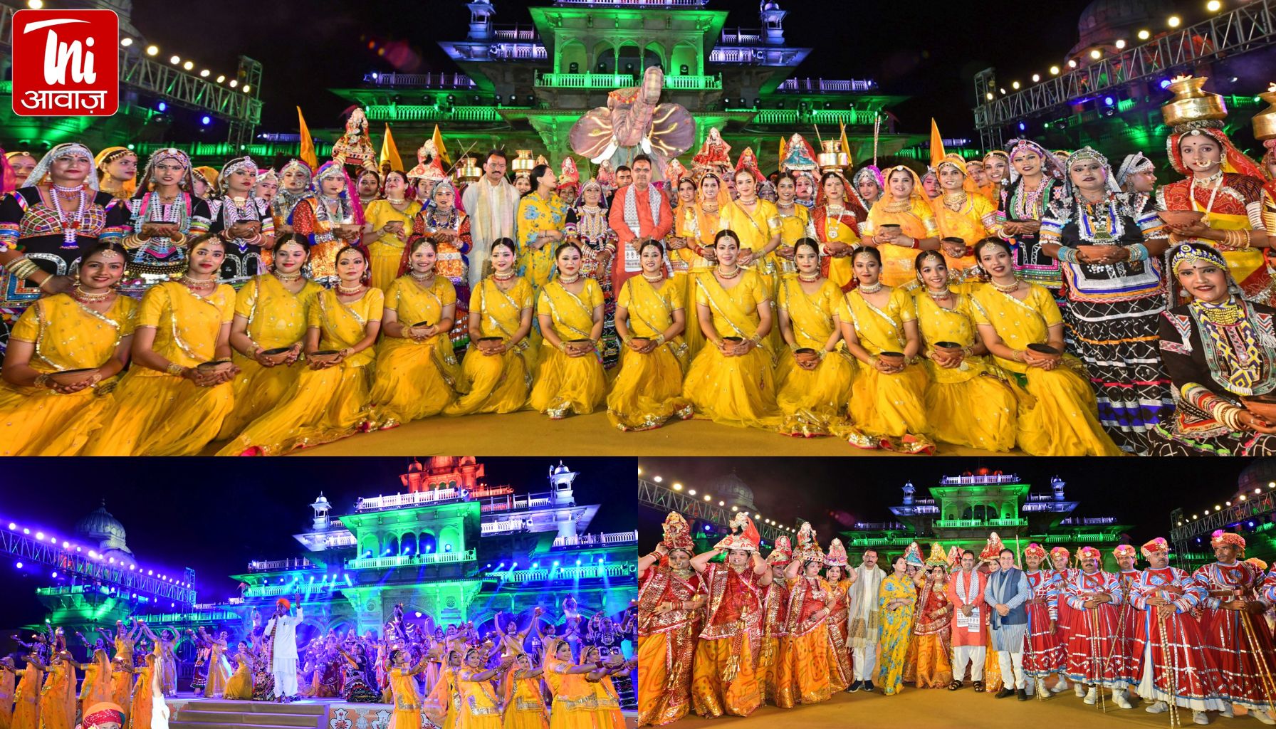 अल्बर्ट हॉल पर रंग, रोशनी और संस्कृति का संगम: CM भजनलाल शर्मा की मौजूदगी में राजस्थान दिवस बना यादगार