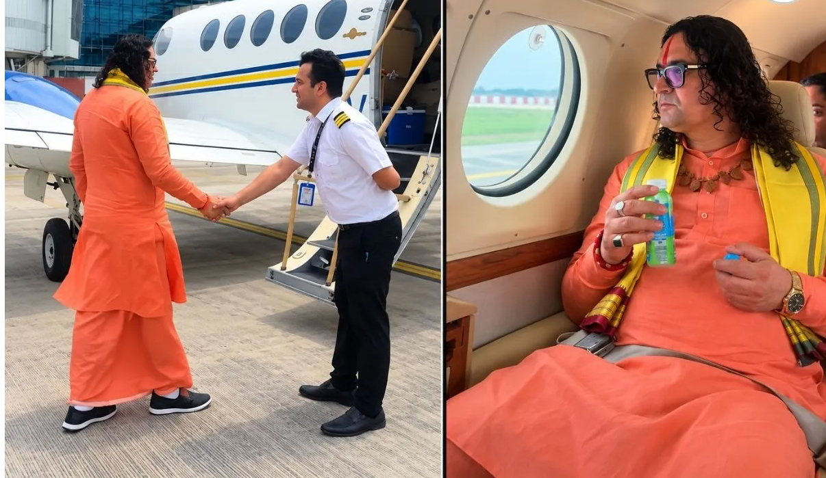 चार्टर्ड विमान से नीमच पहुंचे विधायक बालमुकुंद आचार्य, वीडियो वायरल; सोशल मीडिया पर मिली-जुली प्रतिक्रियाएं