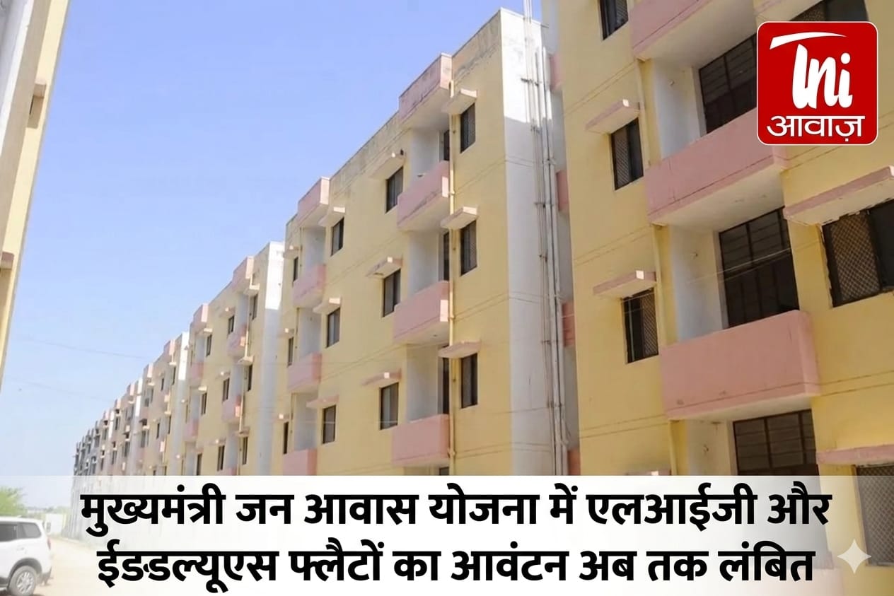 मुख्यमंत्री जन आवास योजना में एलआईजी और ईडब्ल्यूएस फ्लैटों का आवंटन अब तक लंबित
