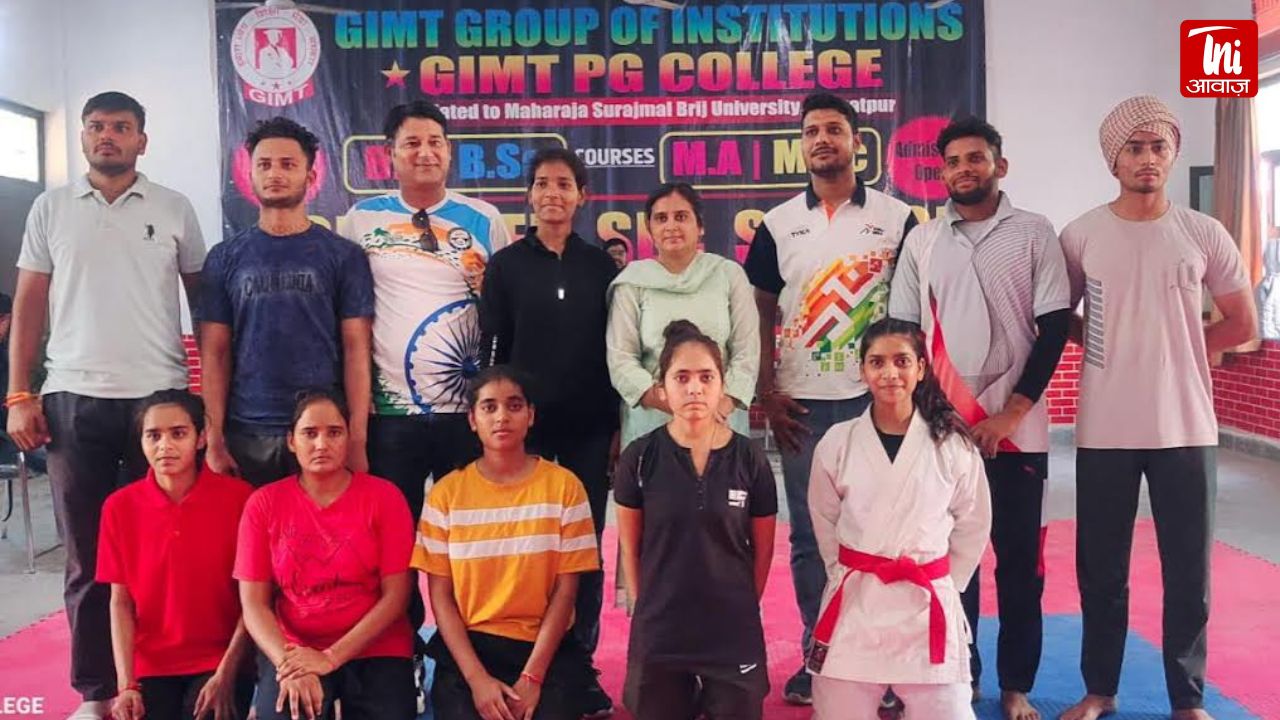राज्य स्तरीय महाविद्यालय कराटे प्रतियोगिता के लिए जयशंकर टाईगर क्लब के छ: खिलाड़ियों का चयन
