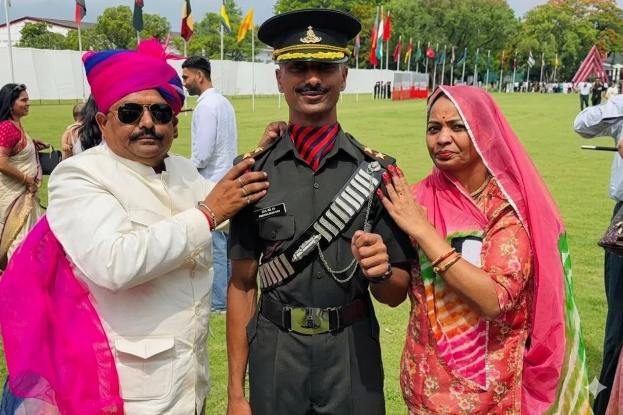 जालोर के प्रीतम सिंह बने सेना अधिकारी, CDS में हासिल की 41वीं रैंक
