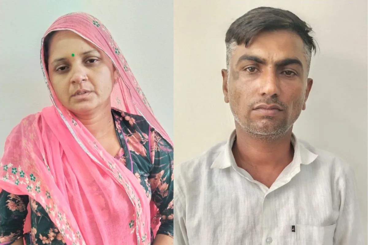 बाड़मेर ब्लाइंड मर्डर केस का खुलासा, पत्नी और प्रेमी गिरफ्तार