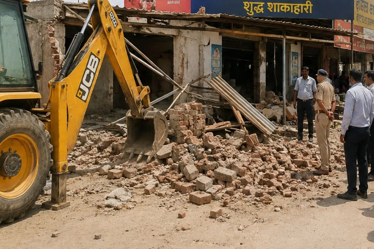 : बाड़मेर हाईवे किनारे अवैध निर्माणों पर प्रशासन ने कड़ा रुख अपनाया