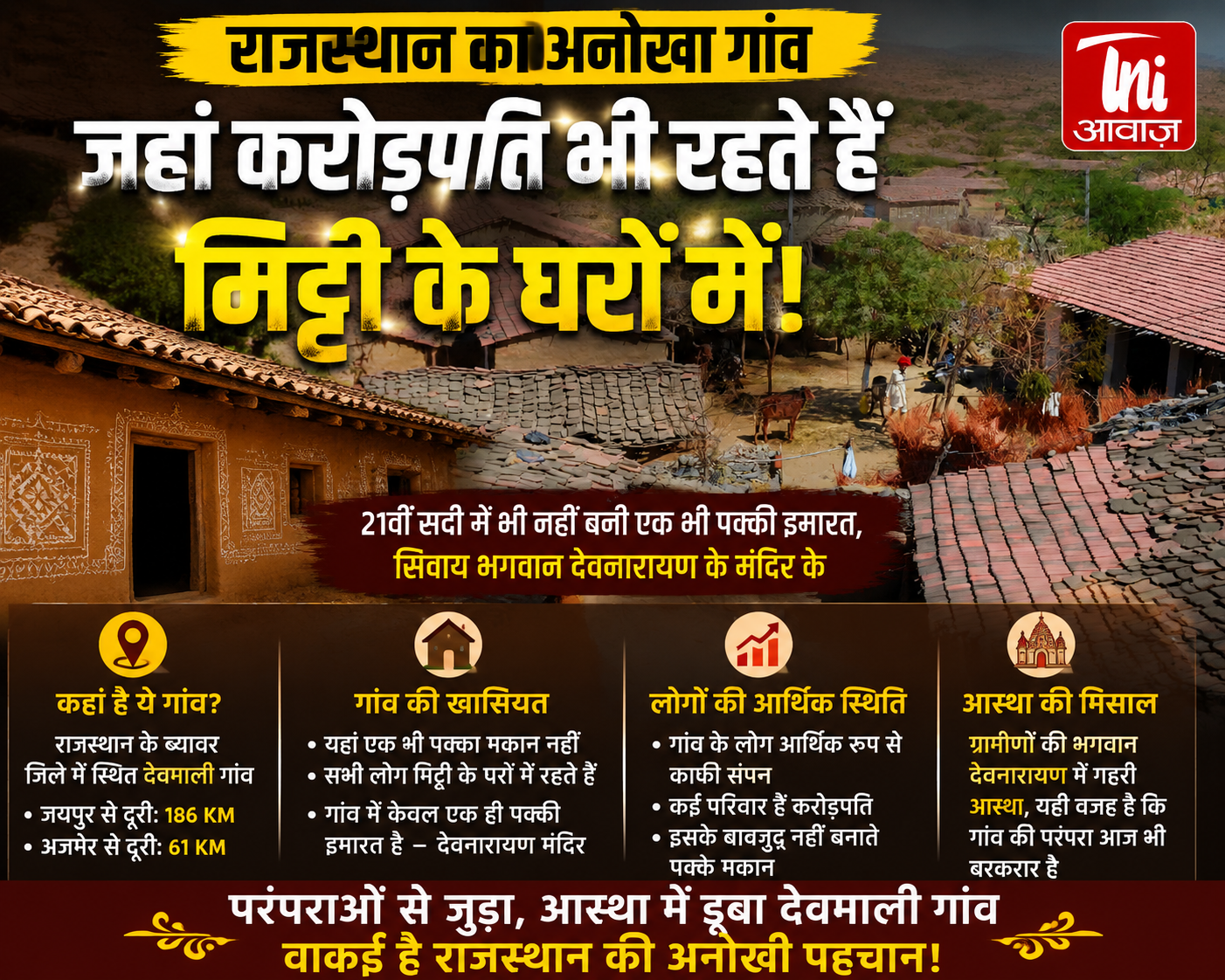 राजस्थान का अनोखा गांव – देवमाली