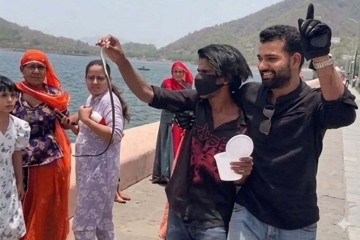 उदयपुर में नकली सांप से प्रैंक वीडियो वायरल, इन्फ्लुएंसर की तलाश शुरू