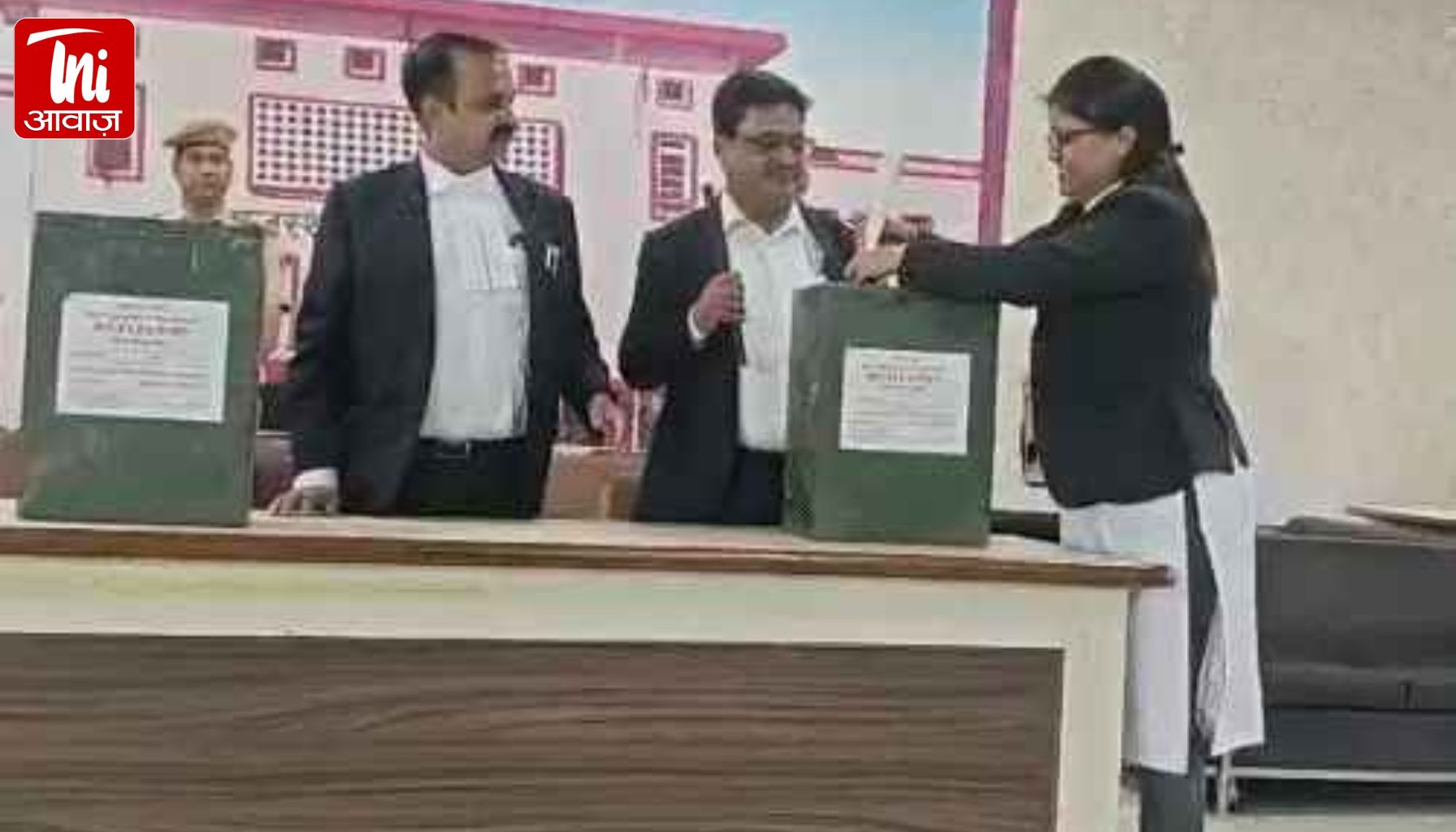 BCR चुनाव में फिर वोटिंग! जयपुर हाईकोर्ट समेत 4 केंद्रों पर री-पोलिंग, भारी पुलिस बंदोबस्त के बीच मतदान