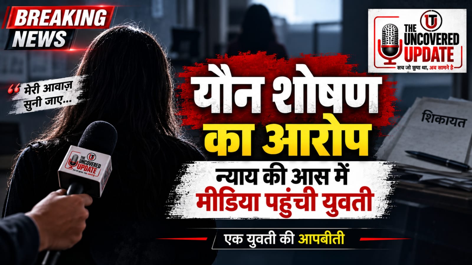 आपबीती | न्याय की आस में मीडिया के दरवाजे पहुंची युवती,यौन शोषण का आरोप लगाकर युवती ने मीडिया से लगाई न्याय की गुहार,‘पुलिस पर भरोसा नहीं, मीडिया के जरिए सामने आए सच्चाई’—युवती का दावा