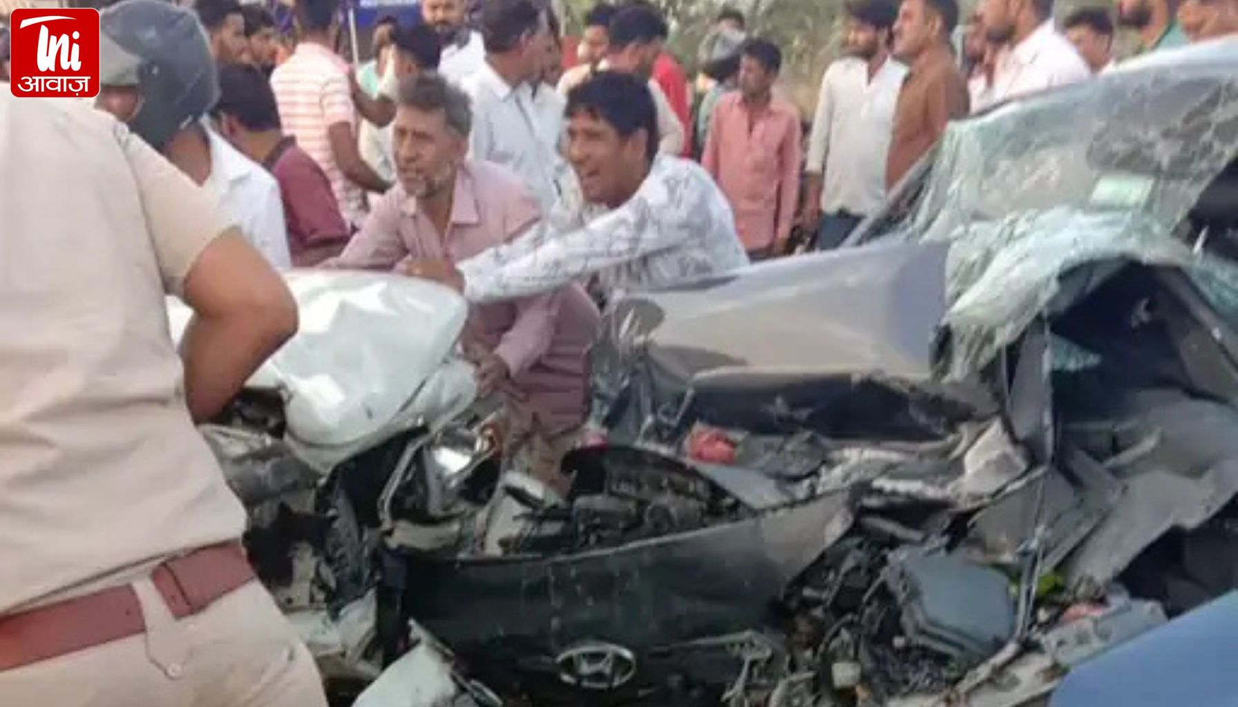 सीकर में बोलेरो-i20 की आमने-सामने की टक्कर:नीमकाथाना BDO समेत 6 घायल,i20 चालक की हुई मौत