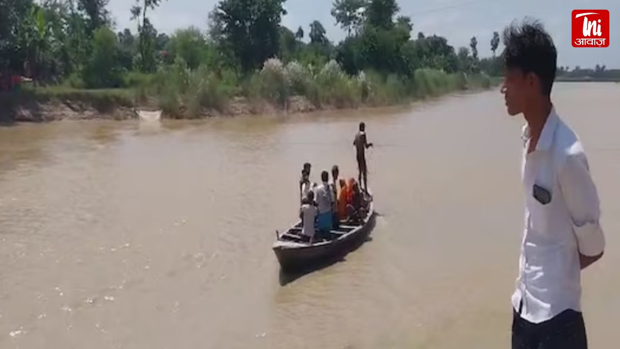 CM नीतीश के दौरे के बीच मुजफ्फरपुर में बड़ा हादसा, बागमती नदी में पलटी 33 बच्चों से भरी नाव, 16 लापता