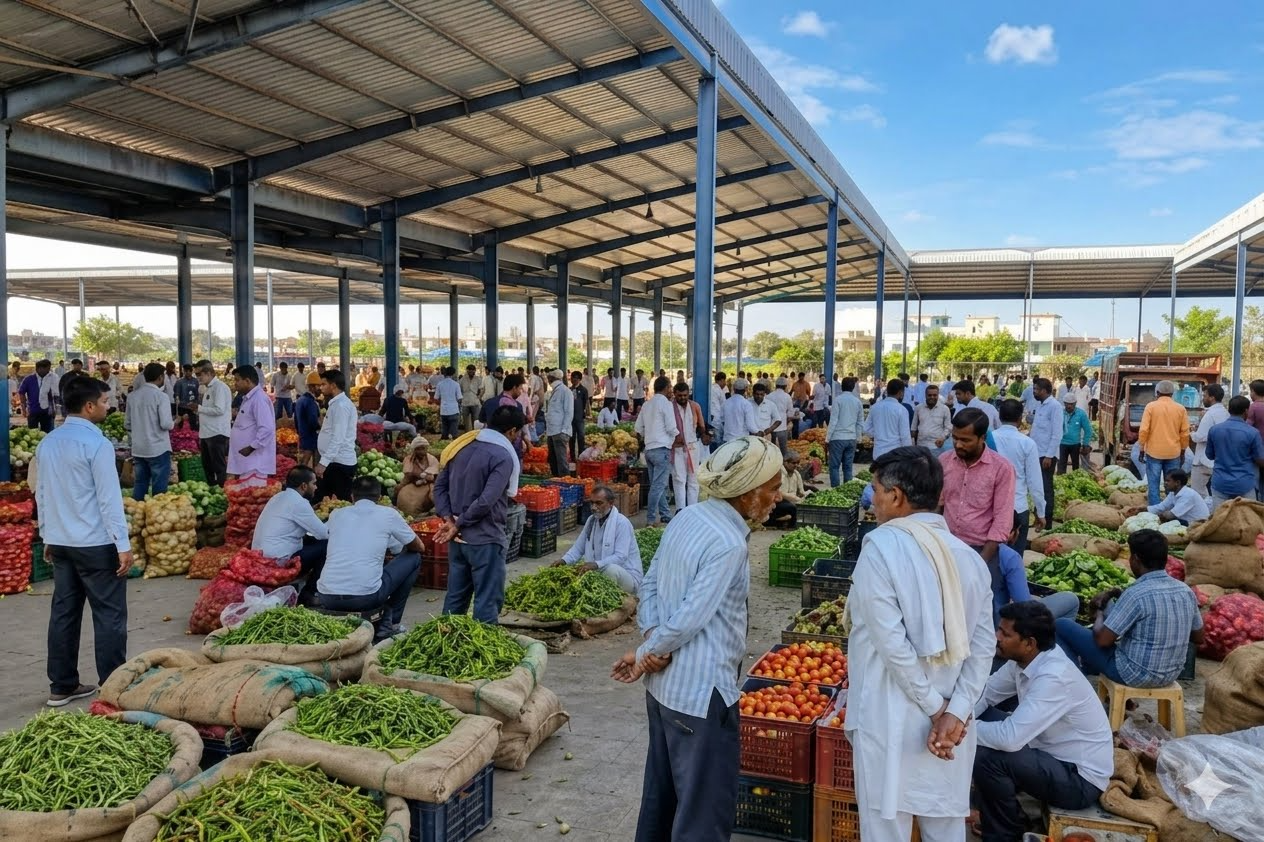 सागवाड़ा में कृषि उपज मंडी स्थापना की प्रक्रिया आगे बढ़ी