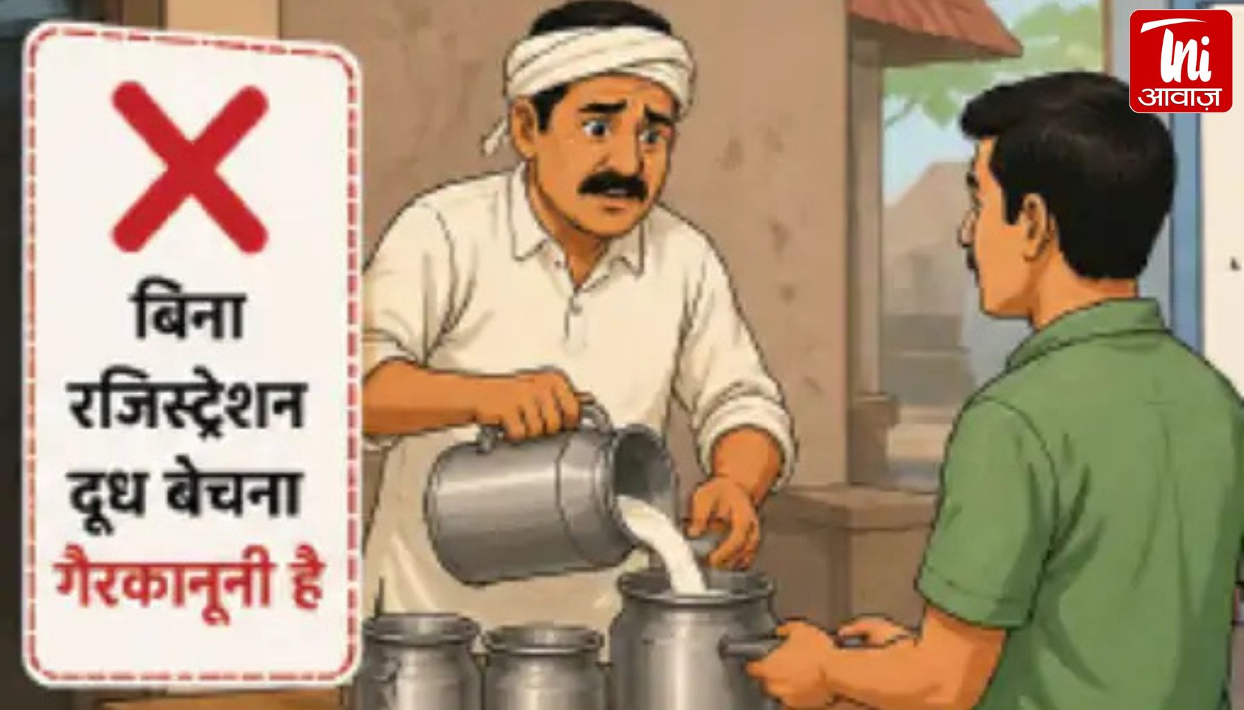 अब बिना लाइसेंस दूध बेचना पड़ेगा भारी: सरकार का सख्त नियम लागू, जानिए कौन होगा बाहर बाजार से