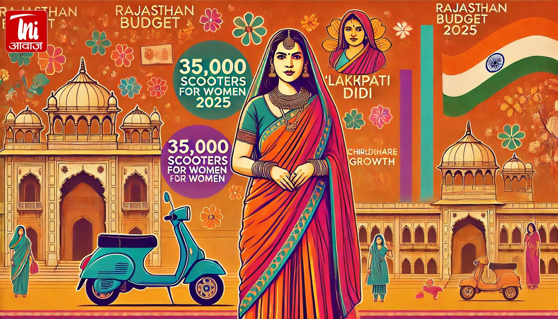 Rajasthan Budget 2025: 20 लाख महिलाएं बनेंगी 'लखपति दीदी', 35 हजार स्कूटी समेत कई सौगातें