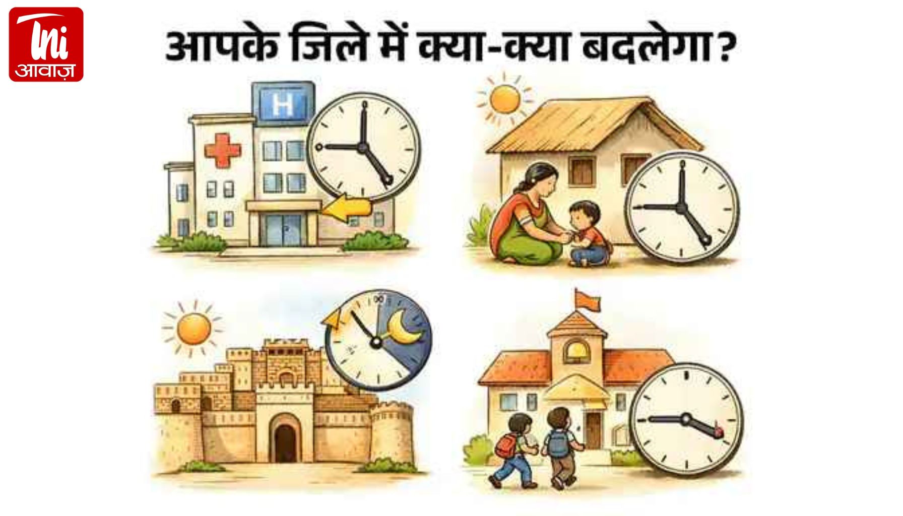 “1 अप्रैल से बदलेगा जोधपुर का टाइमटेबल!” अस्पताल, स्कूल और हाईकोर्ट के नए समय से बदल जाएगी दिनचर्या