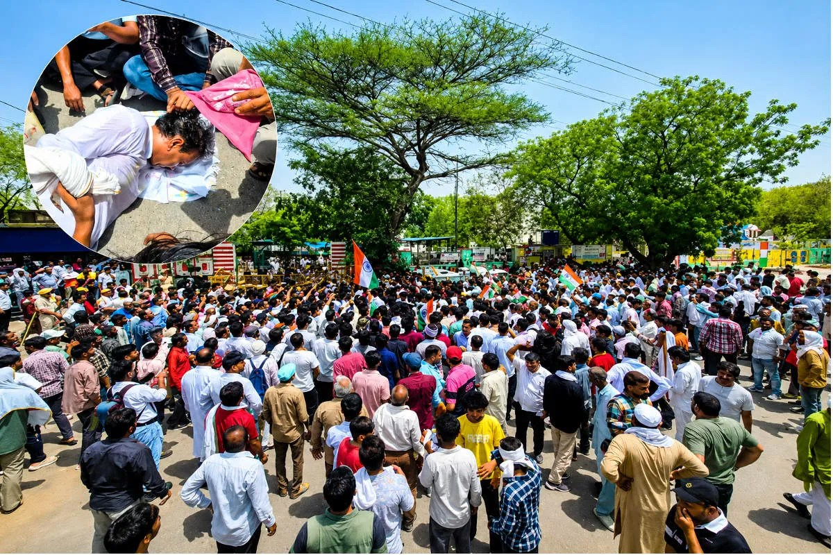 झुंझुनूं: इस्लामपुर नाम बदलने के विरोध में पूर्व मंत्री राजेंद्र गुढ़ा की पदयात्रा, कलक्ट्रेट के बाहर बिगड़ी तबीयत