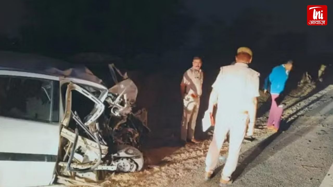 हनुमानगढ़ में भीषण सड़क हादसा, ट्रक और कार की टक्कर में सात लोगों की मौत