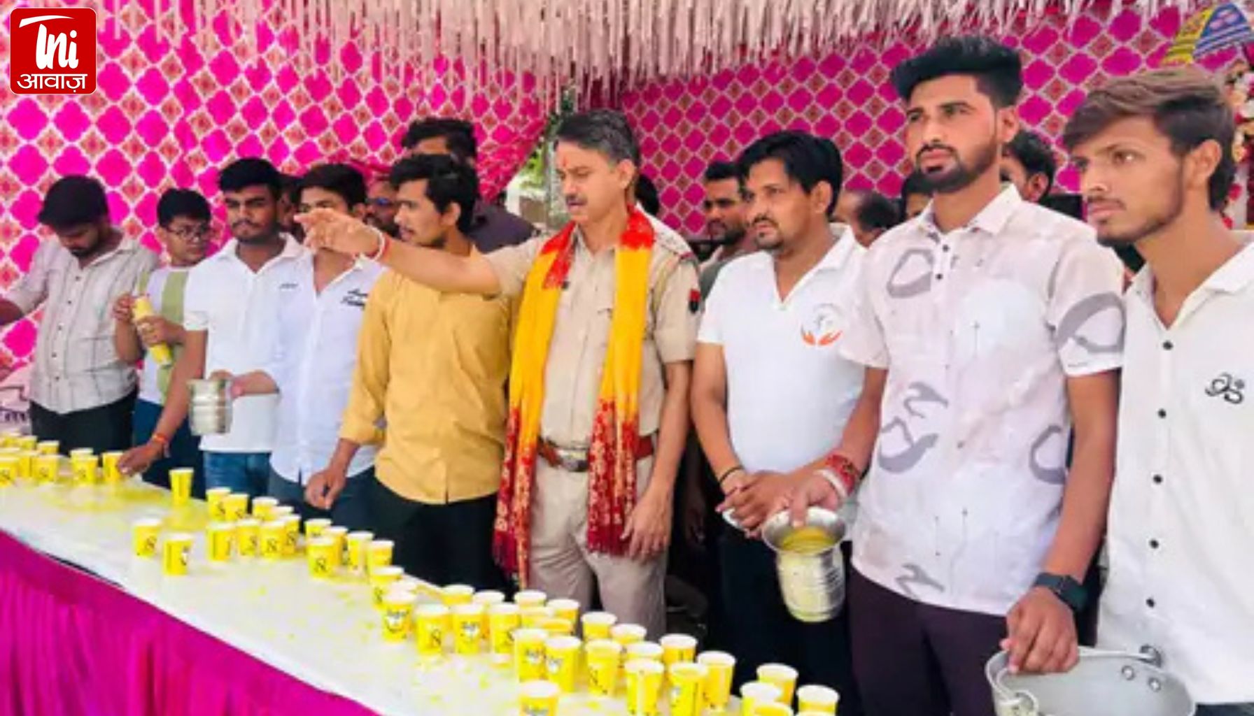 निर्जला एकादशी पर चौमूं में धार्मिक आयोजनों का रंगारंग आयोजन, शहर के विभिन्न स्थानों पर जूस-शरबत के स्टॉल लगे