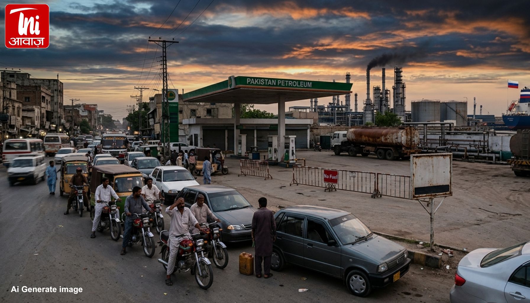 तेल संकट के कगार पर पाकिस्तान: रूस ने दिया सस्ते तेल का ऑफर, देश के पास सिर्फ 11 दिन का स्टॉक