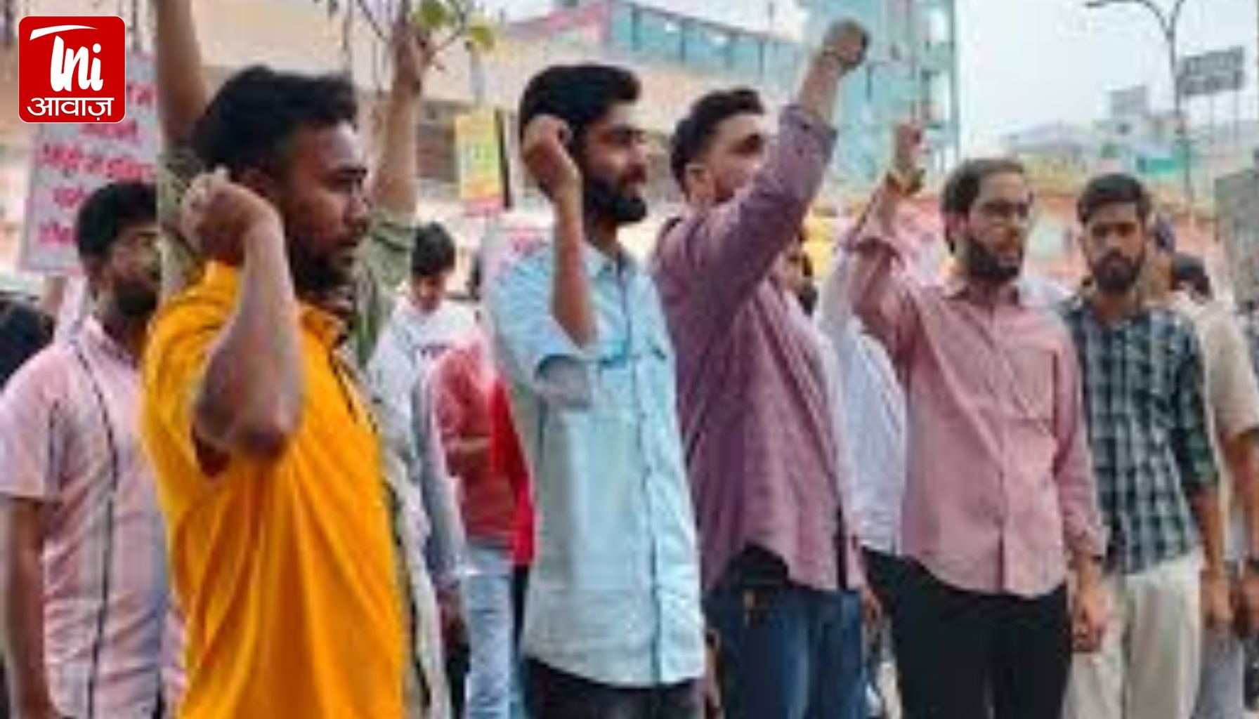 सीकर में ऐतिहासिक हवेलियां तोड़ने के विरोध में प्रदर्शन: युवाओं ने दी आंदोलन की चेतावनी