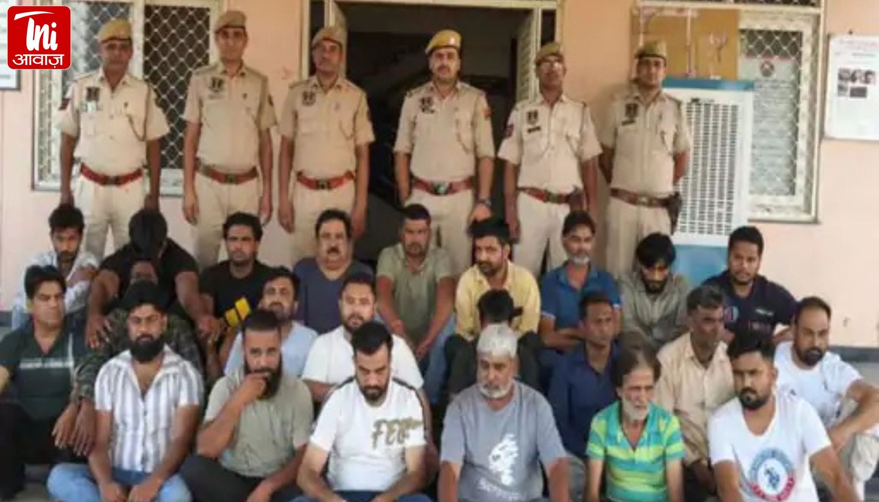 जयपुर के कॉम्पलेक्स को बनाया सट्टा घर, 23 गिरफ्तार: राजस्थान के अलग-अलग हिस्सों से खेलने आते लोग