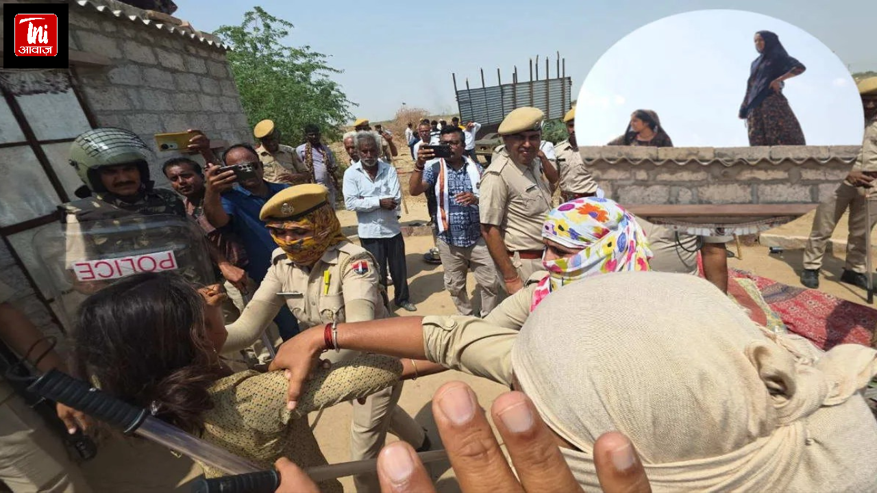 बाड़मेर में सरकारी जमीन से अतिक्रमण हटाने पर बुलडोजर कार्रवाई, 20 झोपड़ियां ध्वस्त