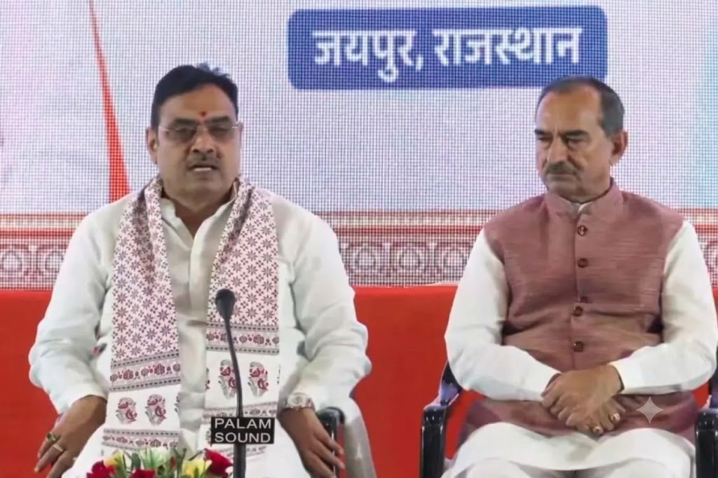 जयपुर में CM भजनलाल शर्मा बोले—राजस्थान में विकास और जनकल्याण को मिली नई गति