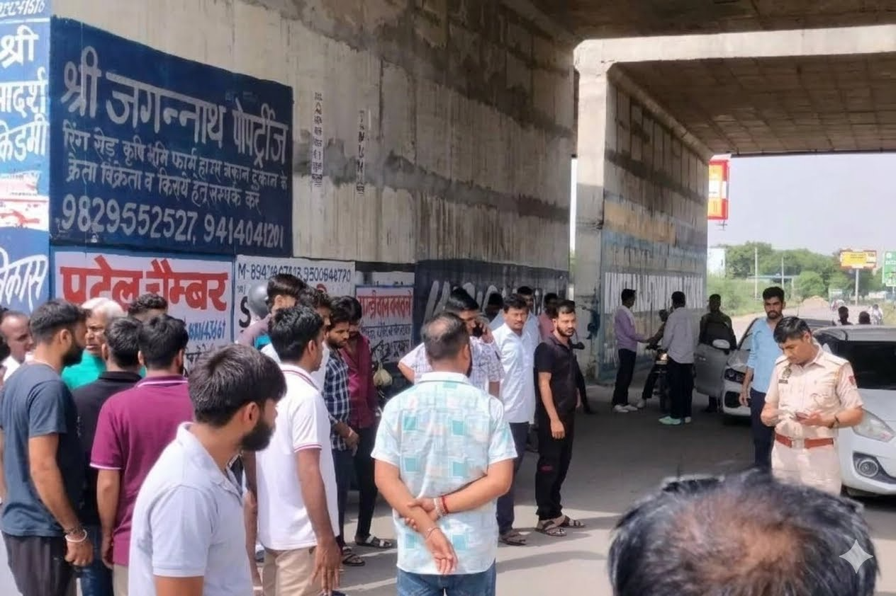 जयपुर में दर्दनाक घटनाएं: युवक ने रिंग रोड से लगाई छलांग, मासूम बच्ची की हत्या से सनसनी