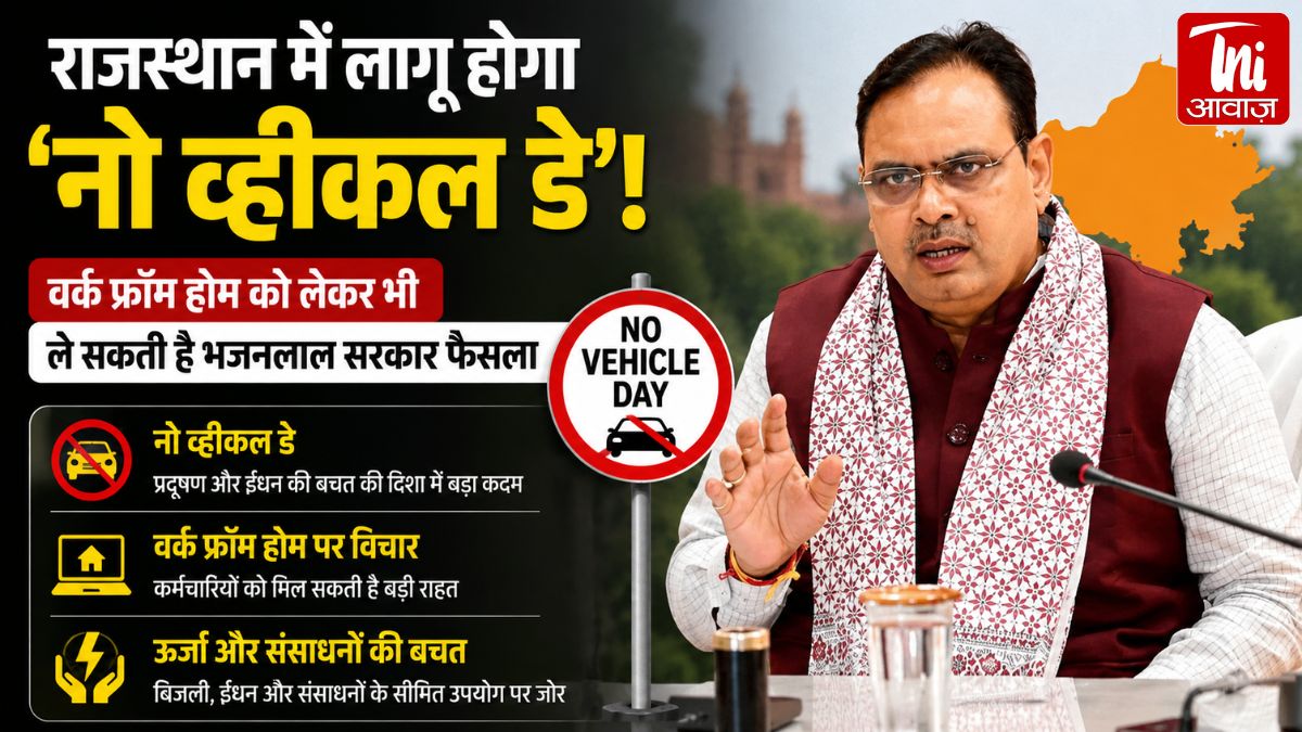 राजस्थान में अब ‘नो व्हीकल डे’? भजनलाल सरकार के बड़े प्लान से सरकारी कर्मचारियों में हलचल