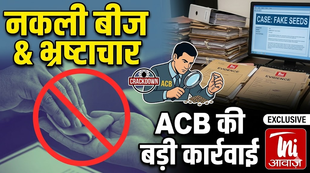  राजस्थान में नकली बीज और भ्रष्टाचार मामले में ACB की बड़ी कार्रवाई