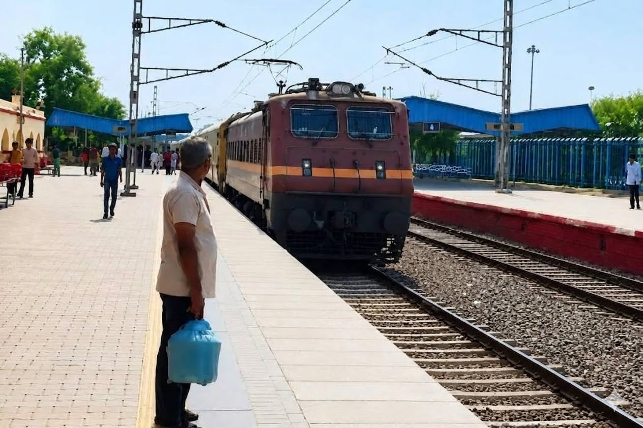 अबोहर–श्रीगंगानगर रेल रूट पर इलेक्ट्रिक ट्रेनों की शुरुआत, यात्रियों में उत्साह