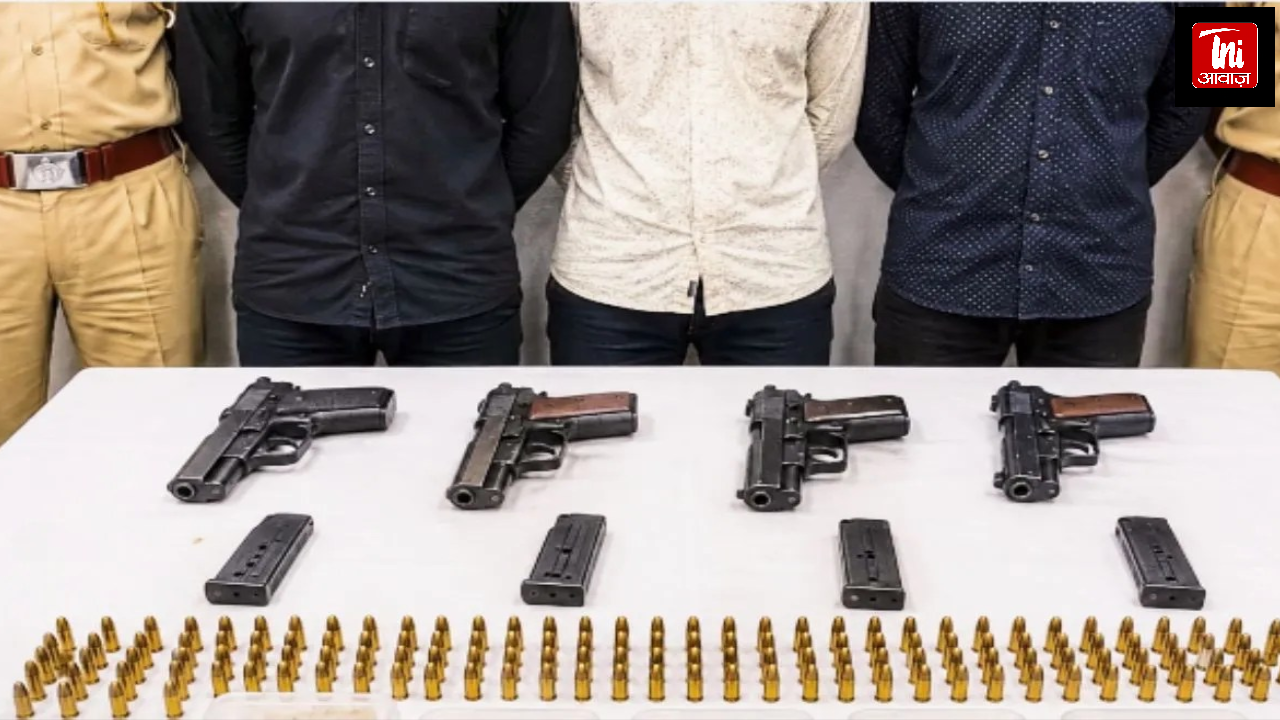 सीकर में बड़ी पुलिस कार्रवाई: गैंगवार साजिश नाकाम, 3 बदमाश गिरफ्तार, हथियार बरामद