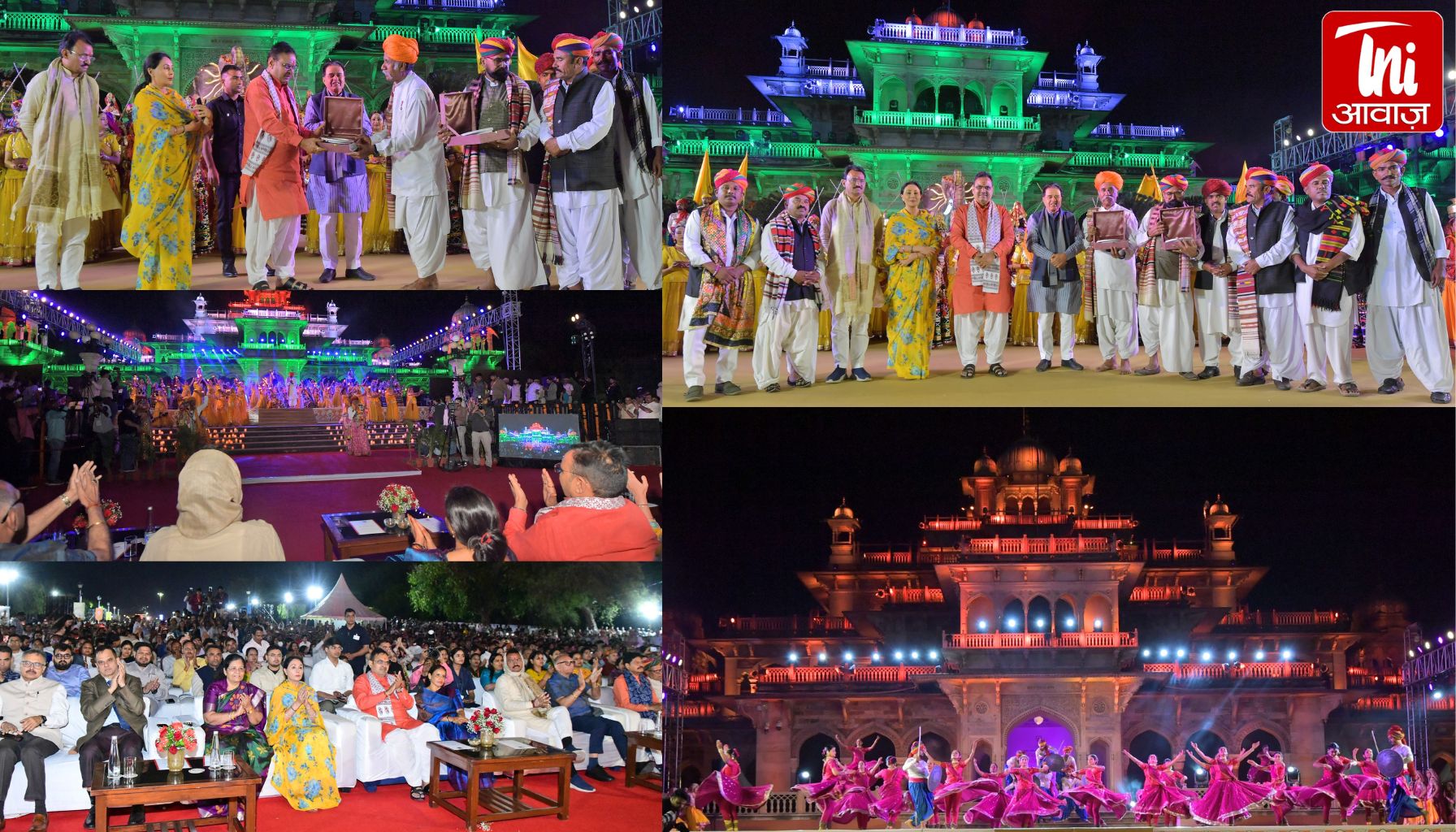 अल्बर्ट हॉल पर रंग, रोशनी और संस्कृति का संगम: CM भजनलाल शर्मा की मौजूदगी में राजस्थान दिवस बना यादगार