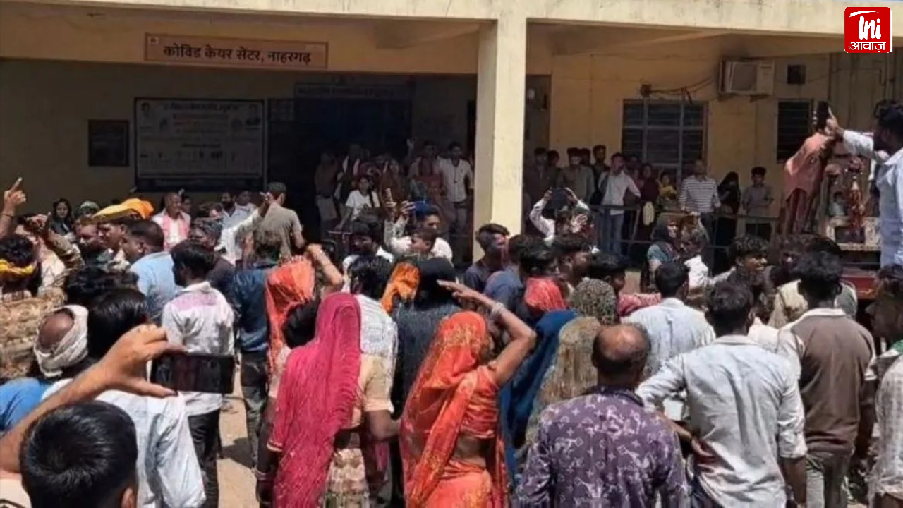 बारां सड़क हादसा: ट्रैक्टर-ट्रॉली और बाइक की टक्कर में युवक की मौत, अस्पताल में परिजनों का हंगामा