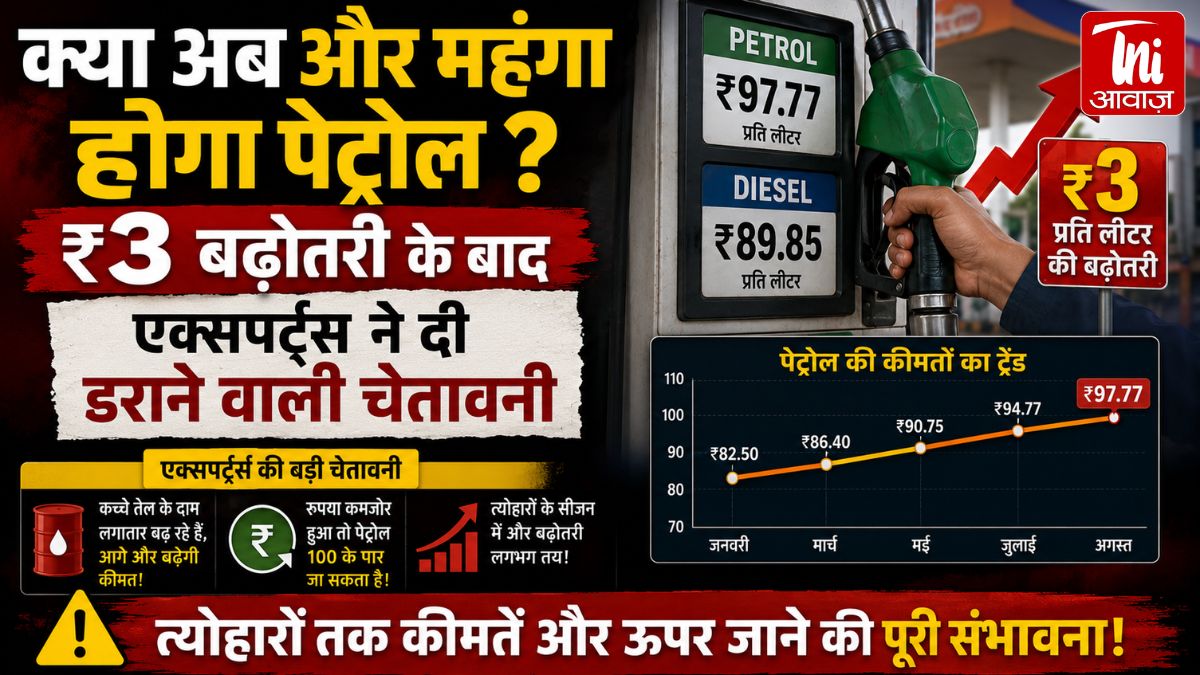 क्या अब और महंगा होगा पेट्रोल? ₹3 बढ़ोतरी के बाद एक्सपर्ट्स ने दी डराने वाली चेतावनी