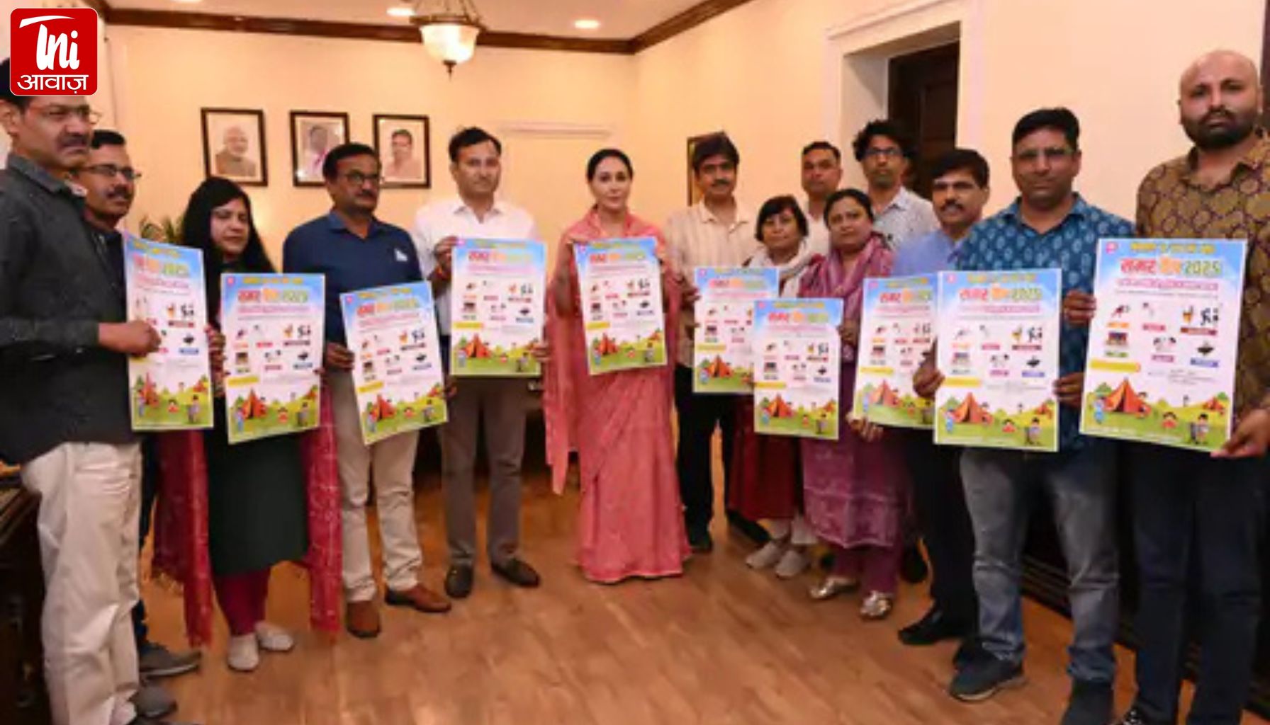 जयपुर प्रेस क्लब में 1 जून से समर कैंप: योग, नृत्य, कला और नाटक की मिलेगी ट्रेनिंग; डिप्टी सीएम दीया कुमारी ने किया पोस्टर विमोचन