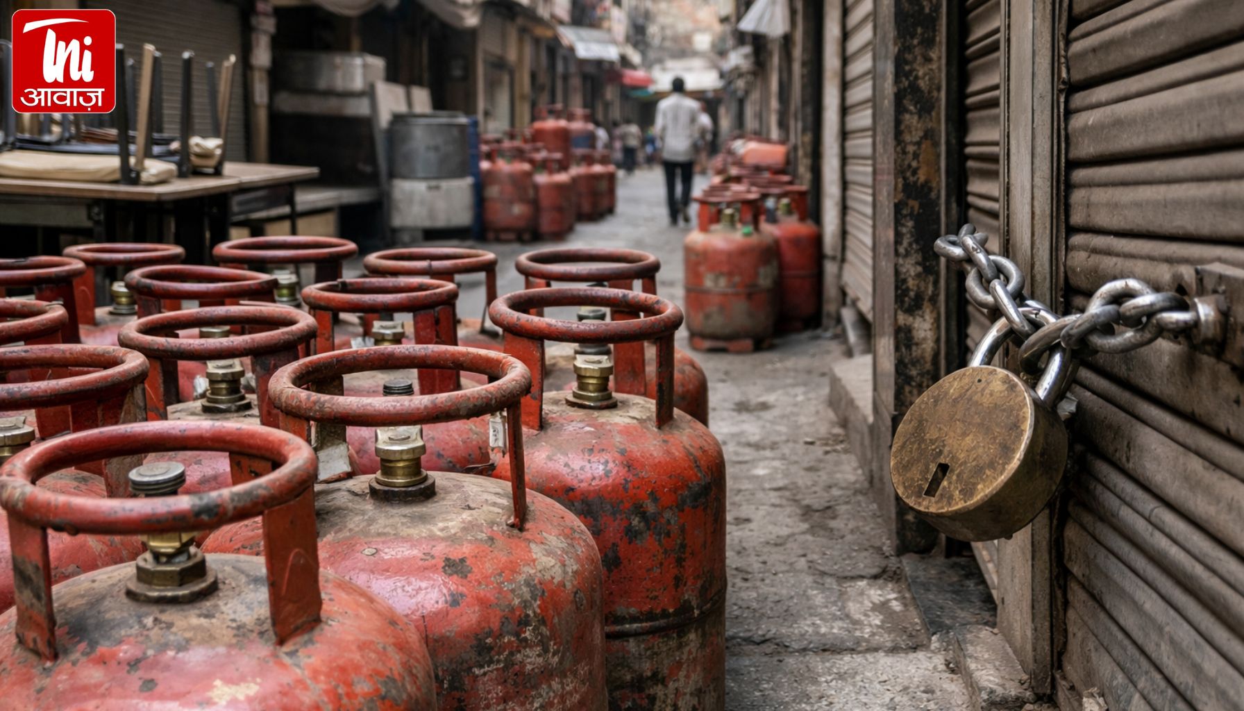 गैस संकट से देश में हड़कंप! कई राज्यों में कॉमर्शियल सिलेंडर सप्लाई बंद, होटल-रेस्टोरेंट पर ताले लगने का खतरा